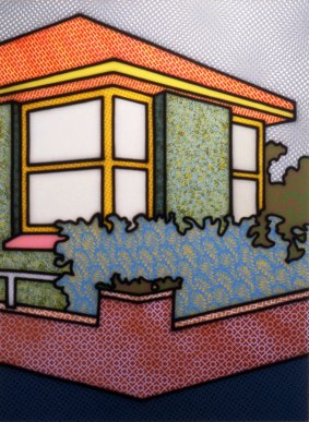 Howard Arkley
Indoors - Outdoors, 1994
synthetic polymer paint on canvas
203x153 cm
Private collection, Melbourne
The Estate of Howard Arkley.
Courtesy Kalli Rolfe Contemporary Art