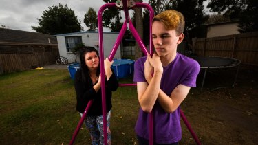 Nathan Whitmore, 15, with Mum Cathilee. Nathan was targeted for two years by bullies who told him to "Go kill yourself, faggot".