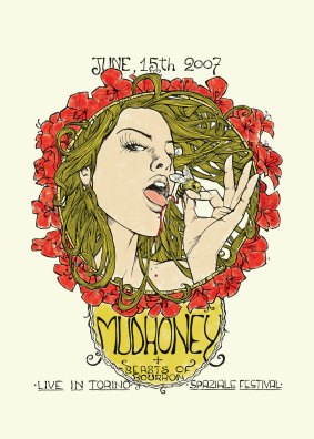 Mudhoney poster by Malleus.