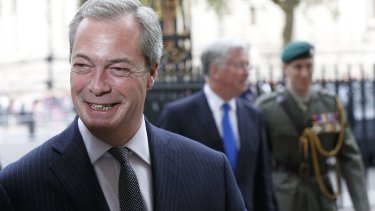 Nigel Farage has spoken out in favour of Australia's "turn back the boats" policy.