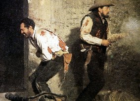 Violence personified: Director Sam Pekinpah's film <i>The Wild Bunch</i> was a classic example of the barbaric way humans sometimes treat each other.