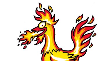 The fire rooster. Illustrations by John Shakespeare.