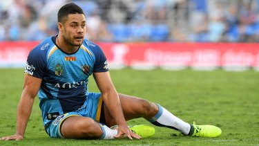 Jarryd Hayne during his stint with Gold Coast.
