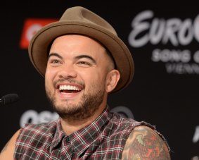 Guy Sebastian at Eurovision 2015. Australia will be included in the contest again in 2016.