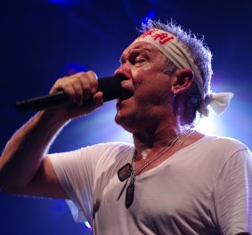 Cold Chisel front man Jimmie Barnes.