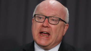 Attorney-General George Brandis is embroiled in a matter so esoteric we can't afford the legal advice to explain it here.