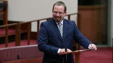 Australian Motoring Enthusiast Party senator Ricky Muir, who was elected with only 0.5 per cent of the vote, was singled out by Mr Turnbull when explaining the need for the changes. 