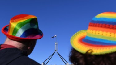 The ABC has warned its high profile presenters against advocating in favour of changing Australia's marriage laws. 