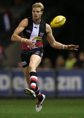 Set for two more years at the Saints: Nick Riewoldt.
