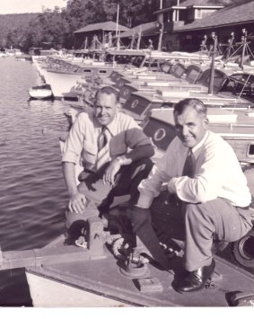 Carl and Trygve Halvorsen at Bobbin Head.