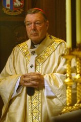 George Pell presides over Easter Mass at Sydney's St Mary's Cathedral in 2012.