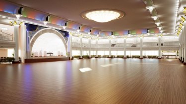 The digital recreation of Cloudland Ballroom Brisbane