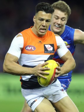 Giants midfielder Dylan Shiel says coach Leon Cameron urged the players not to over-complicate the game but to play good instinct footy.