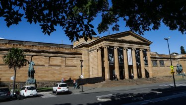 The Art Gallery of NSW, one of the buildings attended to by the Alexandria stonemasons.