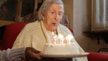Emma Morano celebrates her 117th birthday on November 29, 2016.
