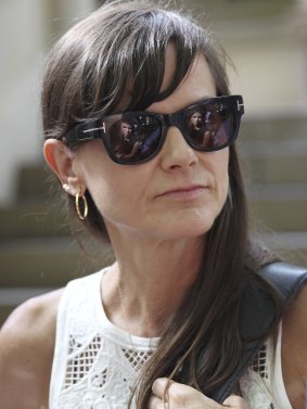 Lawyer Sophie Toomey outside Central Local Court in Sydney last month.  