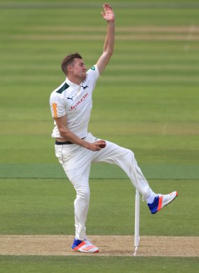 Nottinghamshire's Jake Ball.