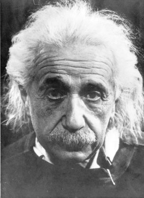 Albert Einstein, one of the greatest figures in physics.