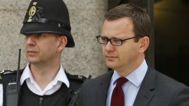 Andy Coulson, the former <i>News of the World</i> editor and one-time spin doctor of British Prime Minister David Cameron, has been released from jail in London following the phone hacking scandal.