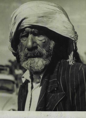 Saidal Mohomet, an Afghan camel driver, who has worked in the Territory for 65 years. 