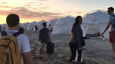 Ticket holders were told they would be partying with VIPs at Fyre Festival.