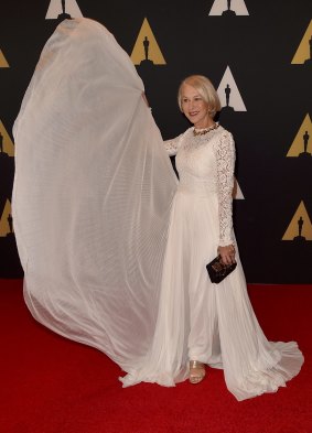 Blonde hair, don't care: Mirren has often ignited the debate on women deciding not to have children.