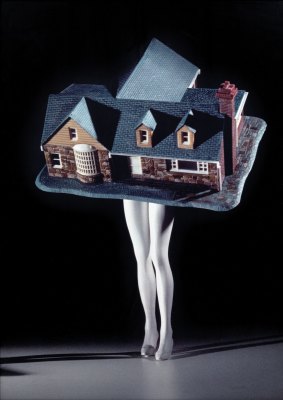 Laurie Simmons' Walking house, 1989. The Museum of Modern Art. 