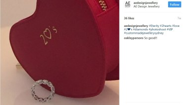 AE Design Jewellery Diamond Eternity Ring.