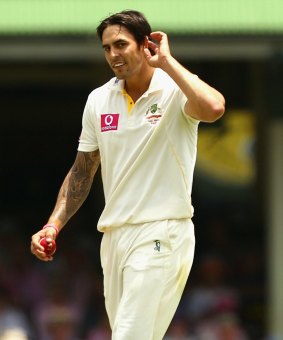 Mitchell Johnson is in the throes of a comeback.