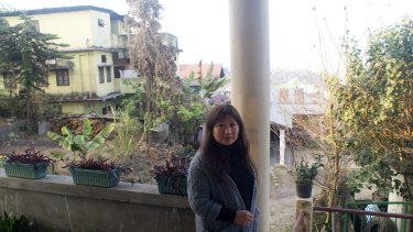 "They threatened me and my children. They said they would burn my house down": Rosemary Dzuvichu, head of Nagaland University's English department.