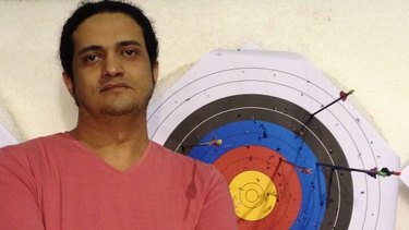 Sentenced to death: Palestinian artist Ashraf Fayadh.