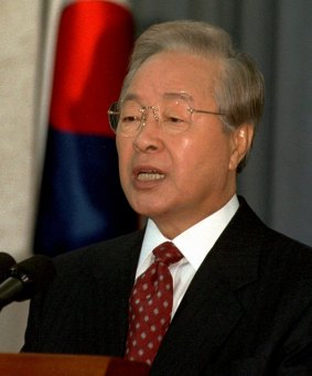 Kim Young-Sam was voted out of power in 1997.