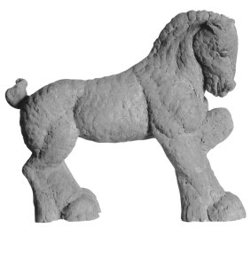 <i>Terracotta Draught Horse</i> 1938, by May Barrie.