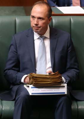 Immigration Minister Peter Dutton