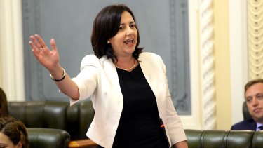Premier Annastacia Palaszczuk turned the attack on the CV-less appointment to the LNP's appointment of directors-general.