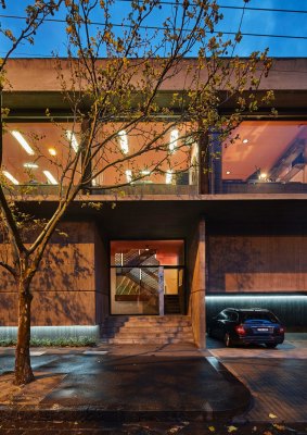 March Studio's North Melbourne office, a brutalist beauty.