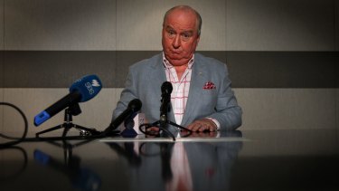Broadcaster Alan Jones has continued his attack on Campbell Newman.