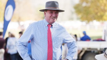 Deputy Prime Minister Barnaby Joyce is due to appear alongside Prime Minister Malcolm Turnbull in Rockhampton on Thursday.