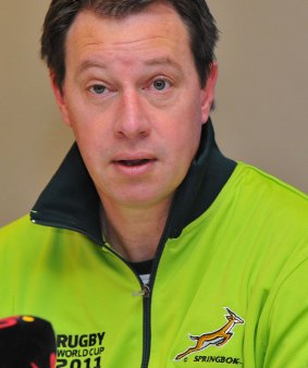 South Africa rugby CEO Jurie Roux.