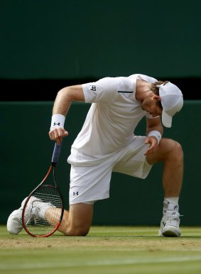 Labouring? Great Britain's Andy Murray.