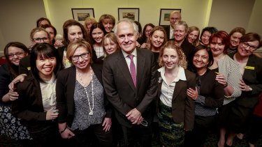 One obvious place for Turnbull to start is with women.