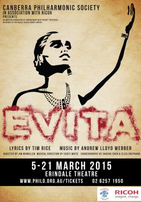 Don't cry for me Argentina: <i>Evita</i> returns to the stage for the first time in many years.
