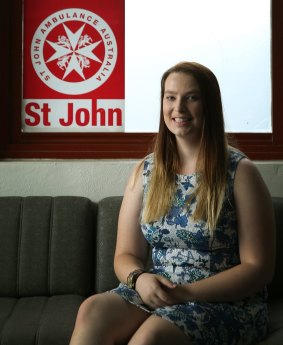Year 11 student, Tegan Butts, 17, has given much of her time helping other victims of domestic violence.  