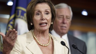 House minority leader Nancy Pelosi has denied any involvement in inviting the Israeli PM.