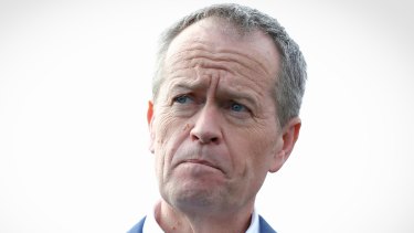 Opposition Leader Bill Shorten says the PM has no mandate.