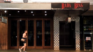 Forced to close for six months: Bada Bing.