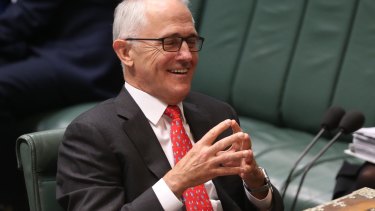 Prime Minister Malcolm Turnbull during the last week of Parliament for the year.