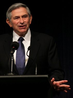 Paul Wolfowitz, a former US secretary of defence and president of the World Bank.