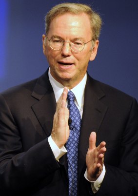 Liaised with Jobs: former Google CEO Eric Schmidt.