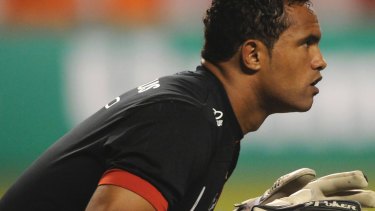 Bruno Fernandes playing for Flamengo in 2010.